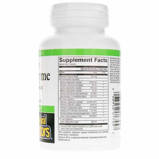 High Potency Multi Enzyme, Natural Factors